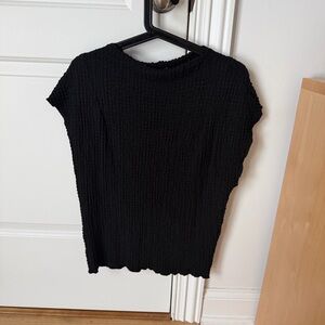 Zara’s Elegant Black Women's Top